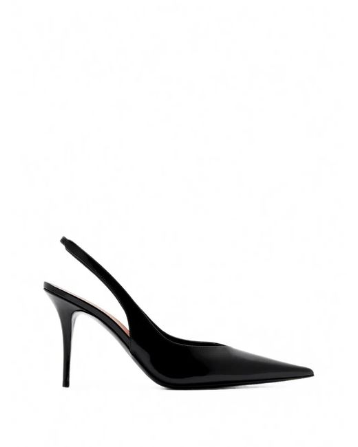 AMINA MUADDI Black Anok Patent Leather Pumps