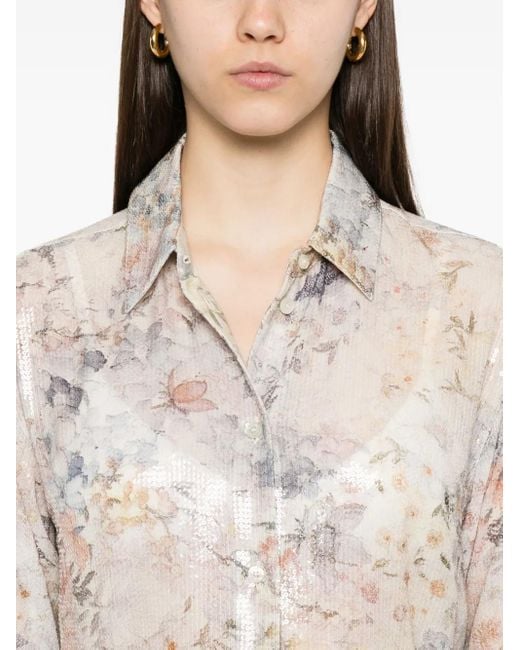 Golden Goose Deluxe Brand White Golden Gänsehemden