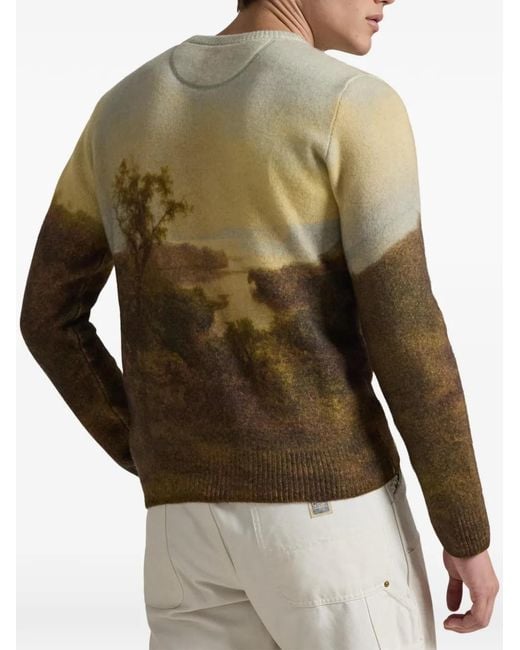 Polo Ralph Lauren Natural Crew-Neck Sweater for men