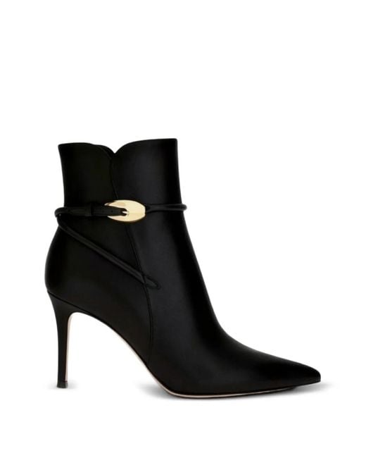 Gianvito Rossi Black Jungle Mamba Boots