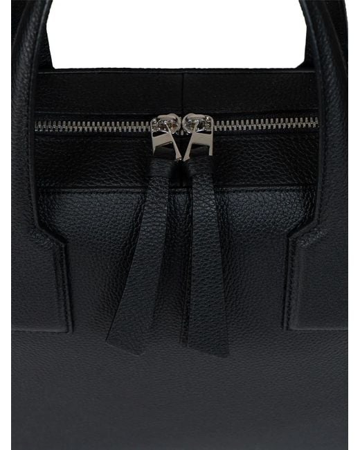 Loewe Black Goya Grained Briefcase for men