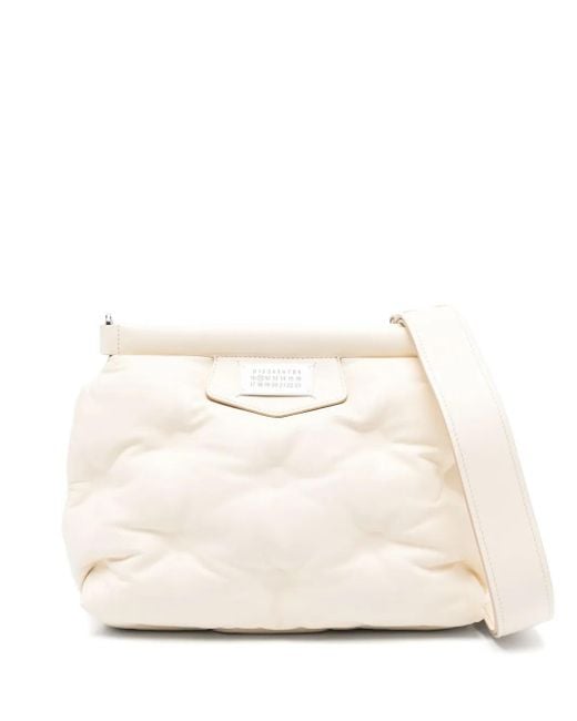 Maison Margiela Natural Glam Slam Classique Small Shoulder Bag