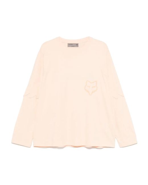 メンズ Kiko Kostadinov X Fox Lab ロングスリーブtシャツ Natural