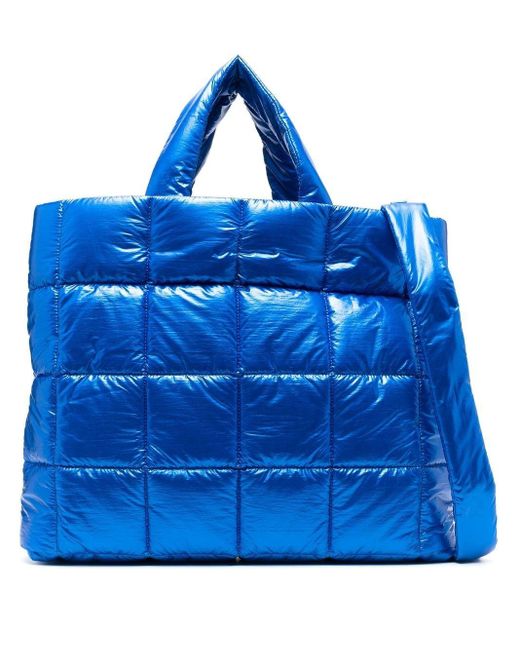 Essentiel Antwerp Blue Gesteppte Cumber Handtasche