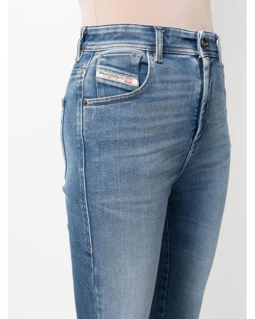 DIESEL Blue 1984 Slandy-High 09D62 Skinny Jeans