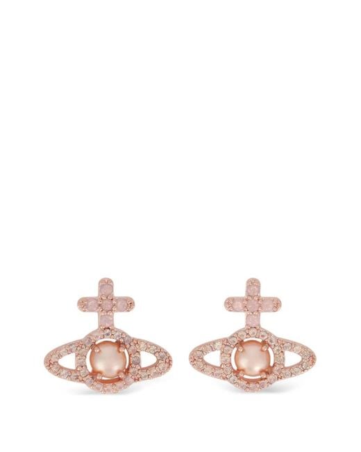 Vivienne Westwood Pink Olympia Earrings
