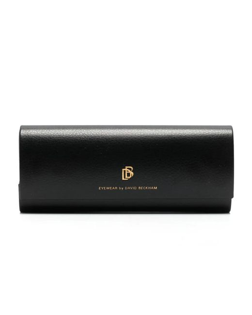 David Beckham Gray Tortoiseshell Rectangle-Frame Sunglasses for men