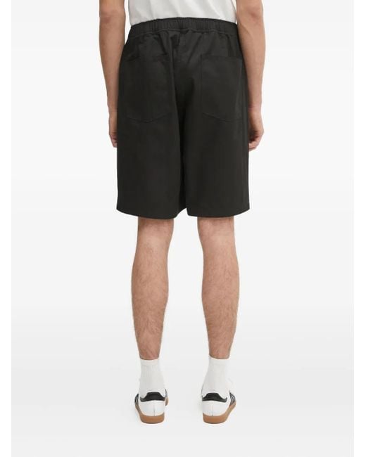 Norse Projects Black Elastic-Waistband Shorts for men