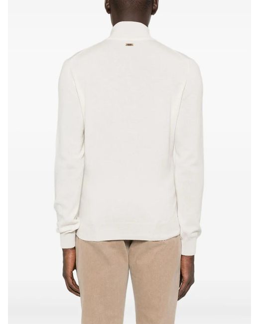 Corneliani White Sweaters for men