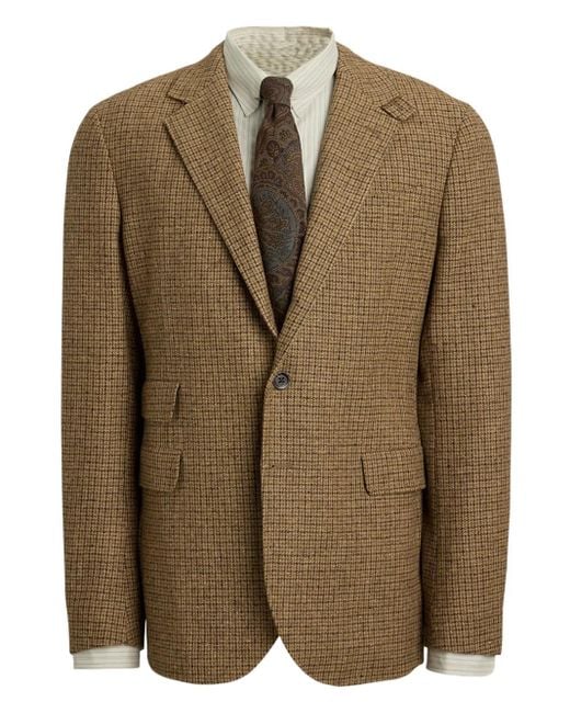 Blazer A Quadri di RRL in Green da Uomo