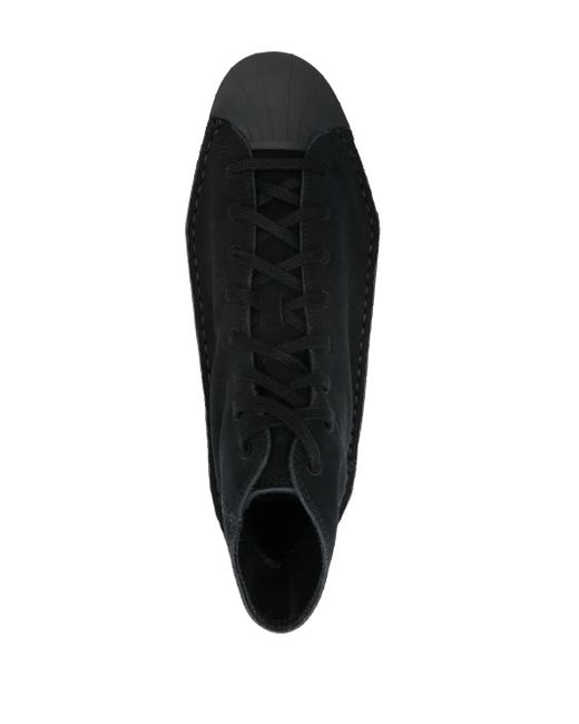 Y-3 Black X Adidas Brick Court Hi Sneakers for men