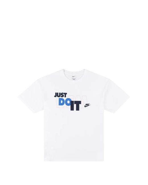 Nike White X Dover Street Market Graphic-Print T-Shirt