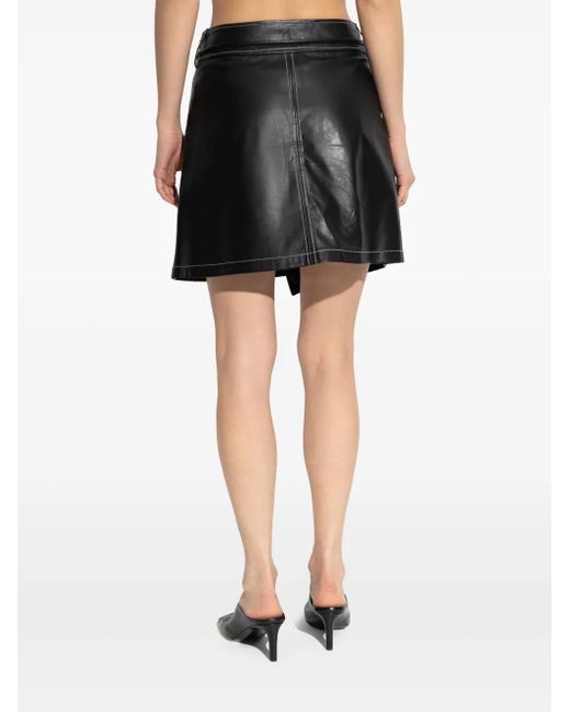 Paul Smith Black PS von Paul Smith Leder Minirock