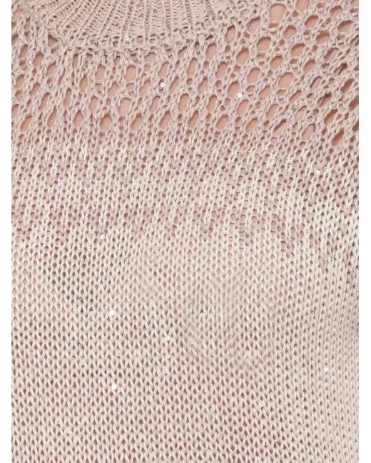 Pull À Sequins Peserico en coloris White