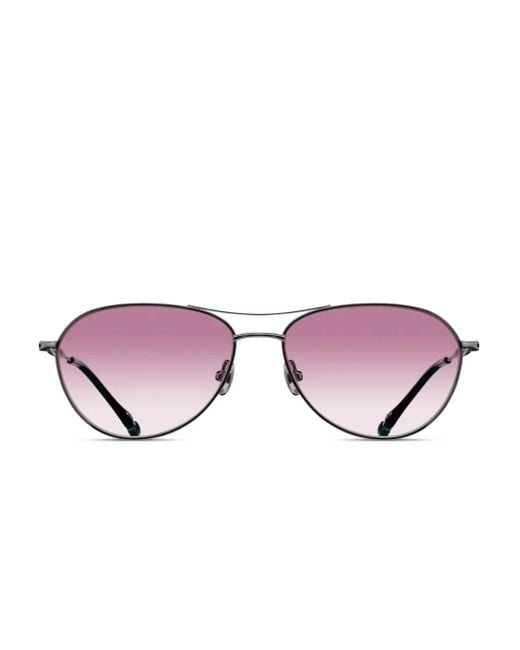 Matsuda Purple Getönte Pilotenbrille