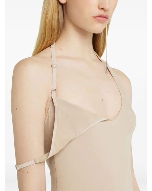 Courreges White Undressed Midi Dress
