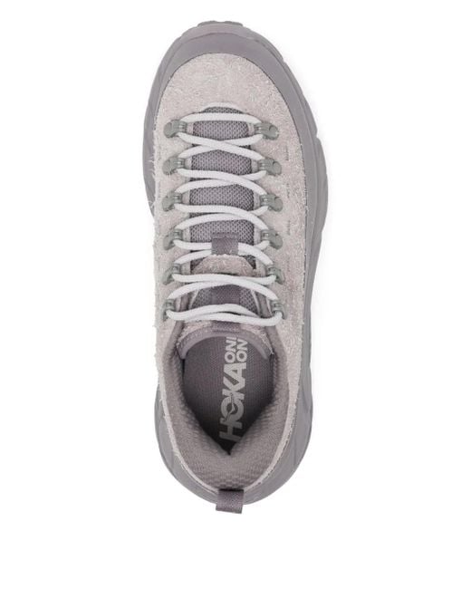 Hoka One One Gray Tor Summit Sneakers