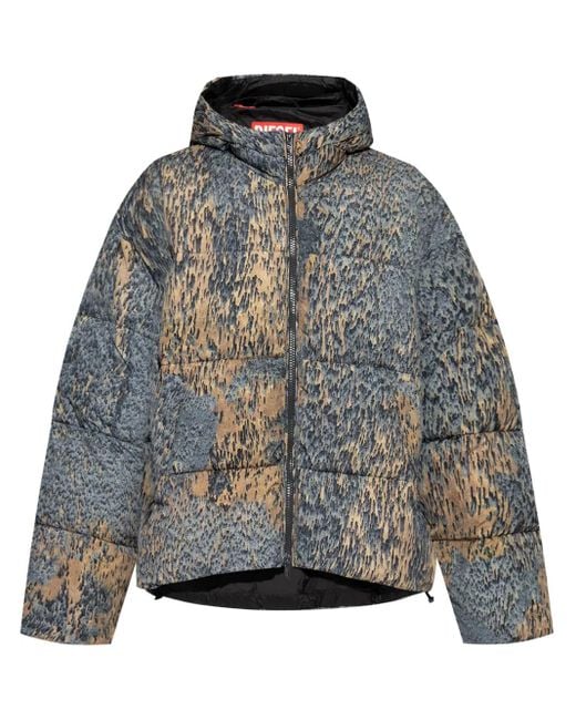 DIESEL Jacket W-Bogaert in Gray for Men | Lyst