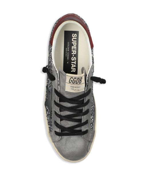 Golden Goose Deluxe Brand Black Super-star Classic Leather Sneakers