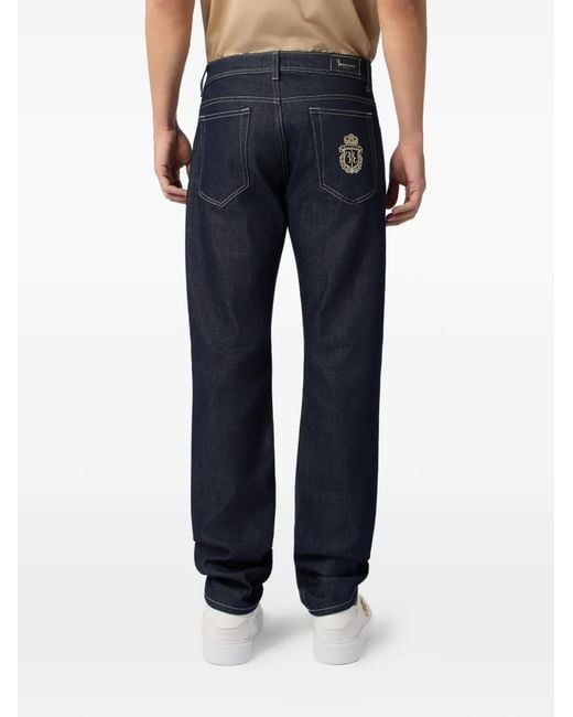 Billionaire Blue Straight Cut Jeans for men