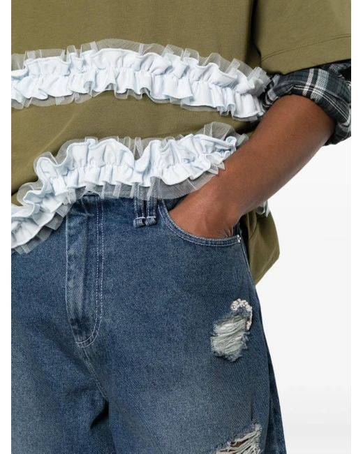 Simone Rocha Blue Five-Pockets Jeans for men