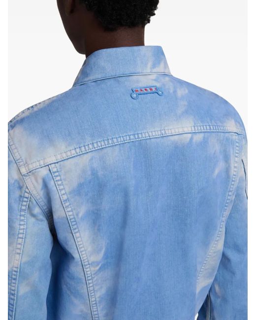 Marni Blue Denim Jacket for men