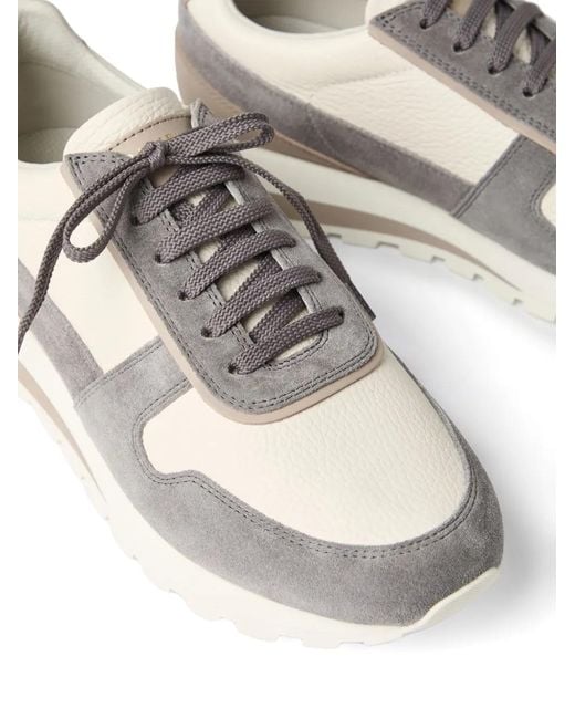 Brunello Cucinelli White Sneakers for men