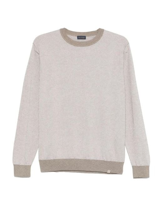 Paul & Shark White Light Crew Neck Sweater for men