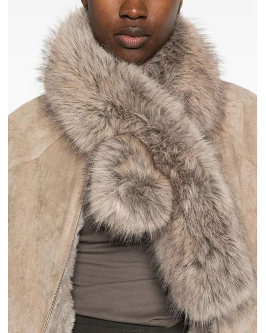 VALENTINI 1972 Natural Reversible Faux-Fur Jacket