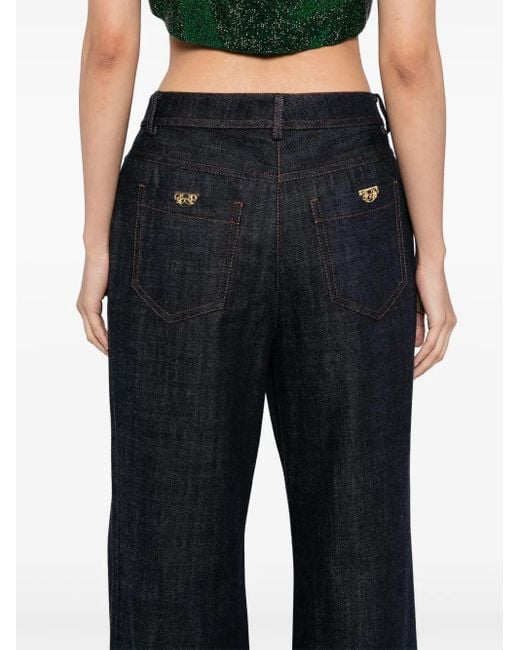 Elie Saab Blue Flared Jeans