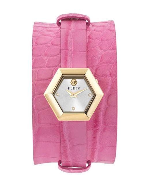 Philipp Plein La Jungle 28mm 腕時計 Pink