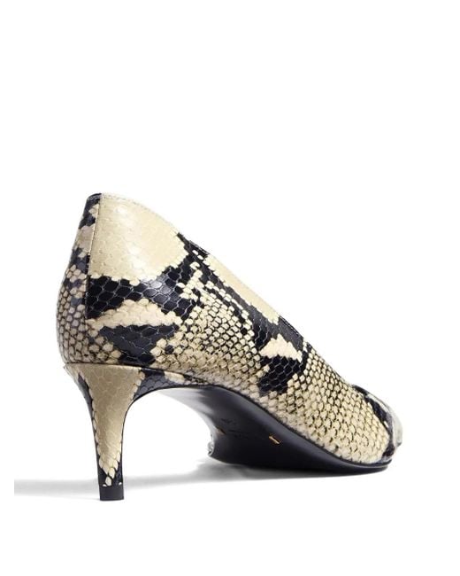 Khaite Metallic Jett D'Orsay Pump 45