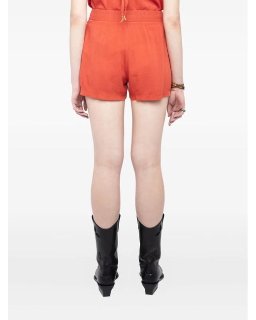 Short Paxa Zadig & Voltaire en coloris Red