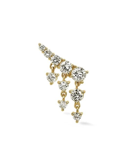 Lark & Berry Metallic 14Kt Royal Heiress Diamond Stud Earring
