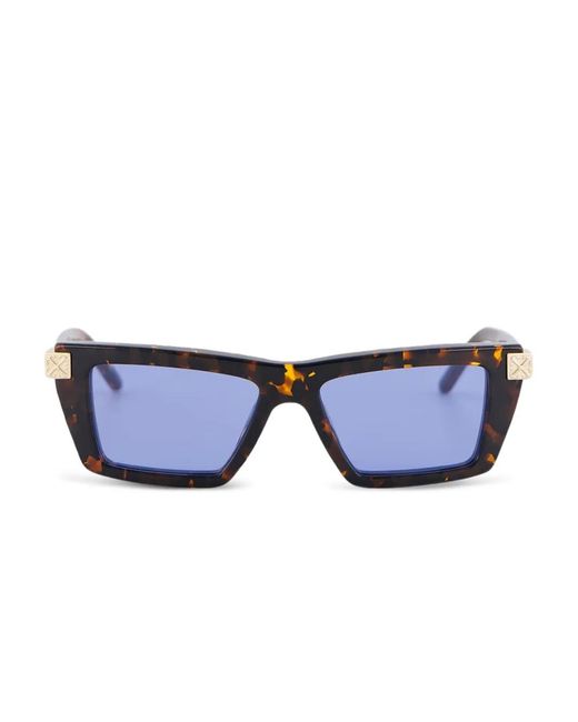 Off-White c/o Virgil Abloh Blue Beaumont Sunglasses for men