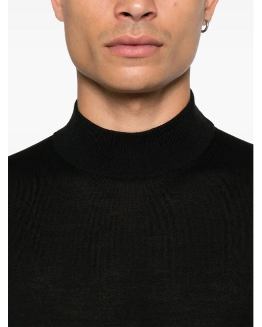 FILIPPO DE LAURENTIIS Blue Turtleneck Sweater for men