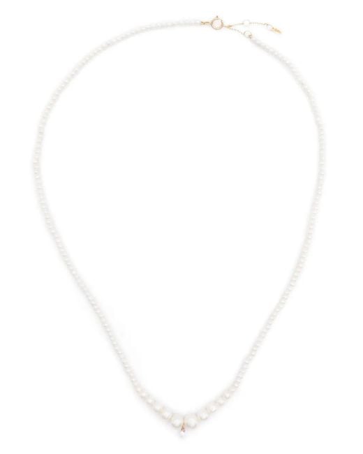 PERSÉE White 18Kt Aphrodite Gradient Pearl Necklace