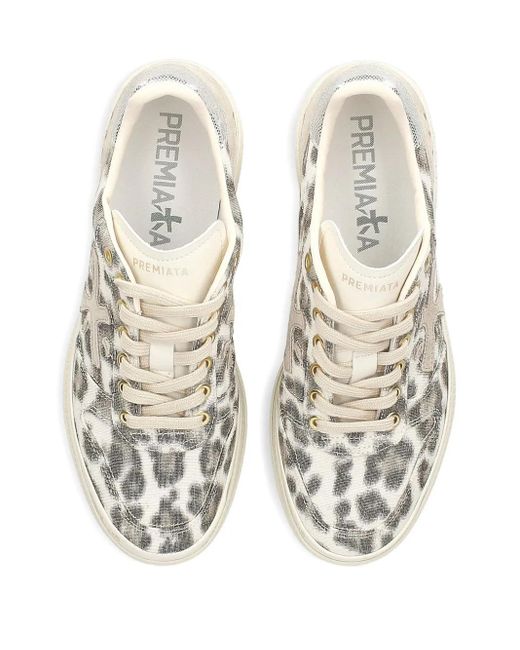 Premiata レオパード スニーカー Multicolor