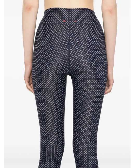 The Upside Blue 28In Cavallo Leggings