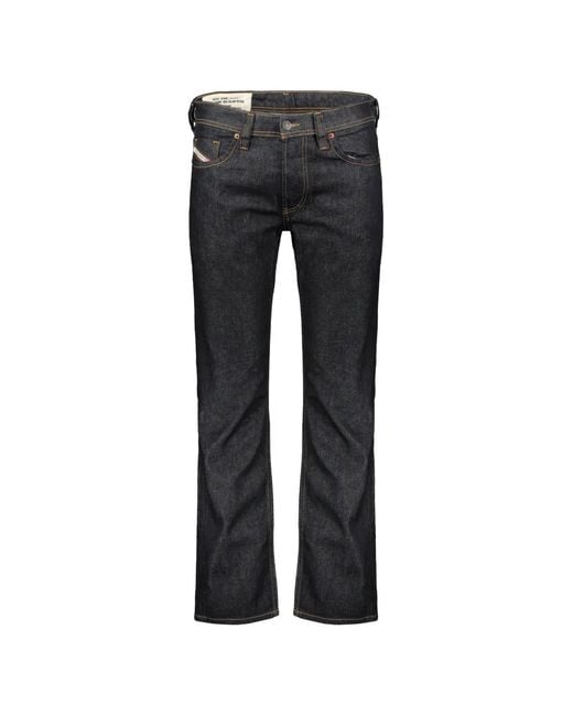 DIESEL Black Five-Pocket Jeans for men