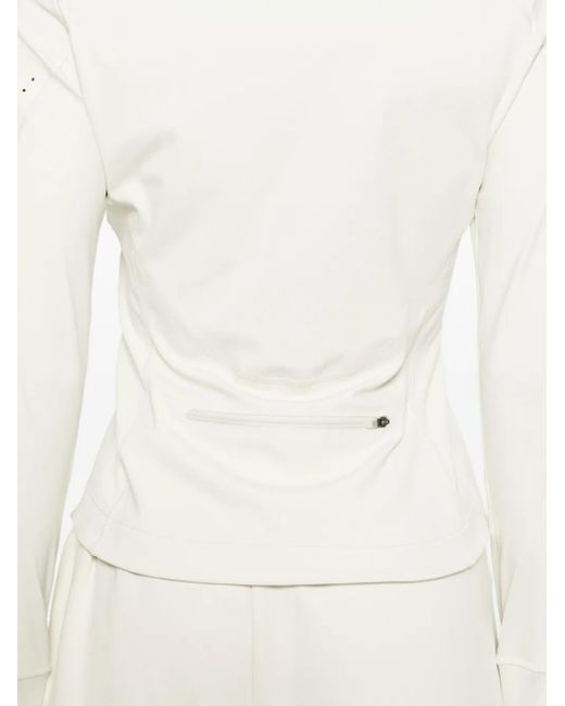 Giacca Con Zip di Adidas By Stella McCartney in White