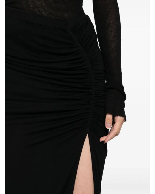 Rick Owens Black Svita Skirt