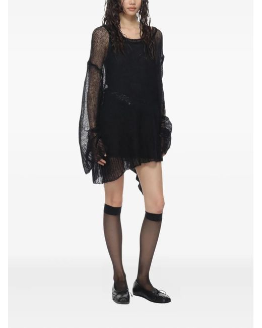 Ann Demeulemeester Gray Dorte Sweater
