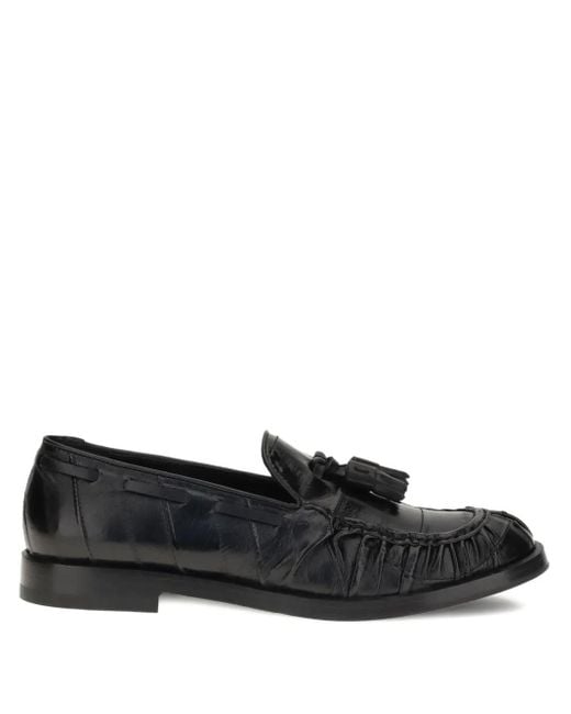Fratelli Rossetti タッセル ローファー Black
