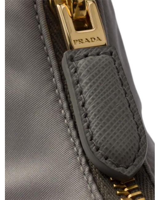 Prada Gray Mini Re-edition 2005 Tote Bag