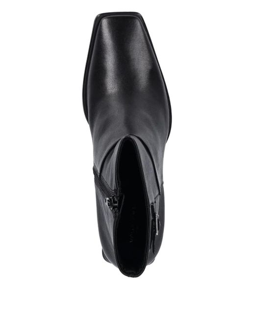 Vagabond Black Stiefel Mit Blockabsatz Und Eckiger Kappe 70Mm