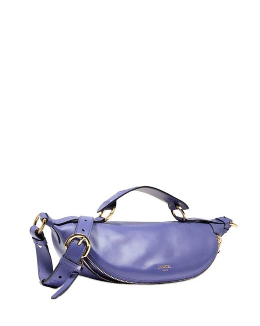 Lancel Blue Origami Zip-Fastening Crossbody Bag