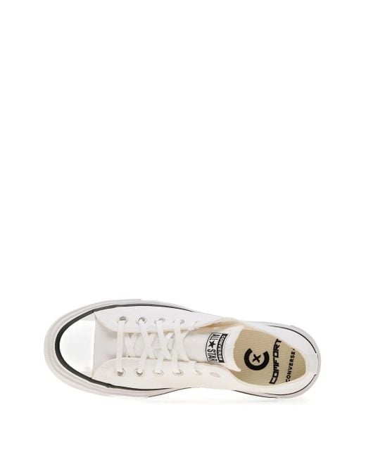 Converse White Lift Double Stack Sneakers