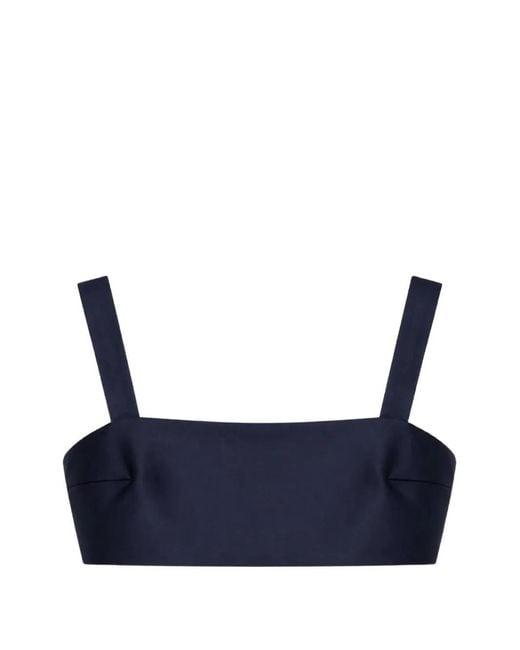 Martinmartin Blue Billie Cropped Top