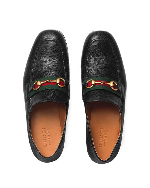 Gucci レザー グッチウェブ付き メンズ レザー ホースビット ローファー カラー ブラック メンズ 13 オフ Lyst Gucci レザー グッチウェブ付き メンズ レザー ホースビット ローファー カラー ブラック メンズ 13 オフ Lyst